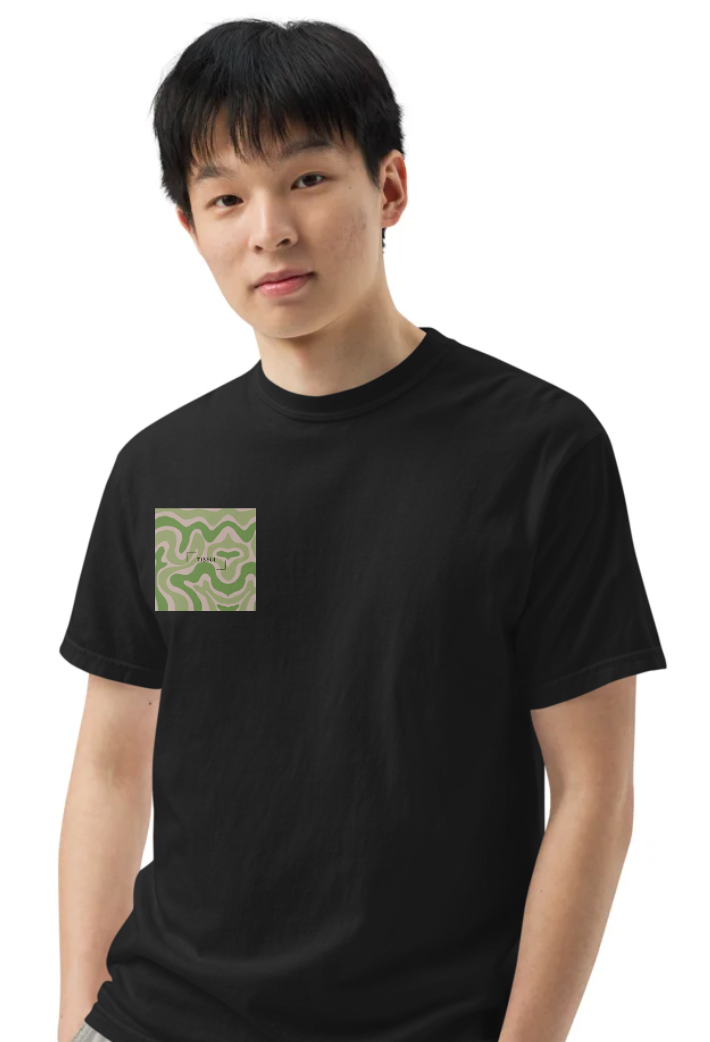 Exclusive Unisex Camo heavyweight Tissui T-shirt