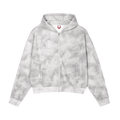 Tissui Washed Zip-Up Fleece Hoodie