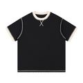 Tissui Blank Contrast-Stitched Cotton T-Shirt