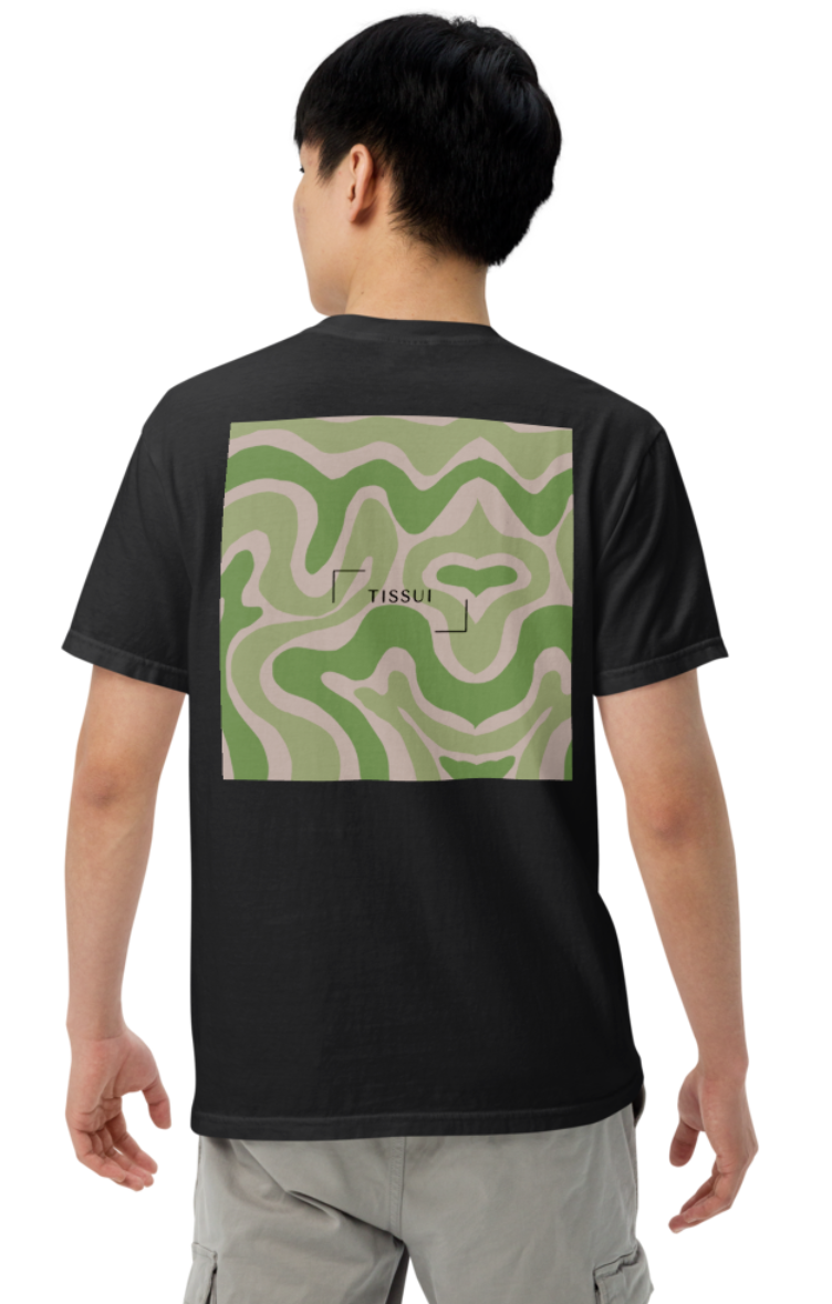 Exclusive Unisex Camo heavyweight Tissui T-shirt