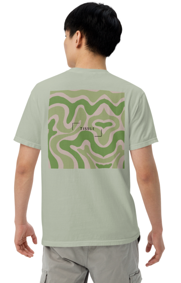 Exclusive Unisex Camo heavyweight Tissui T-shirt