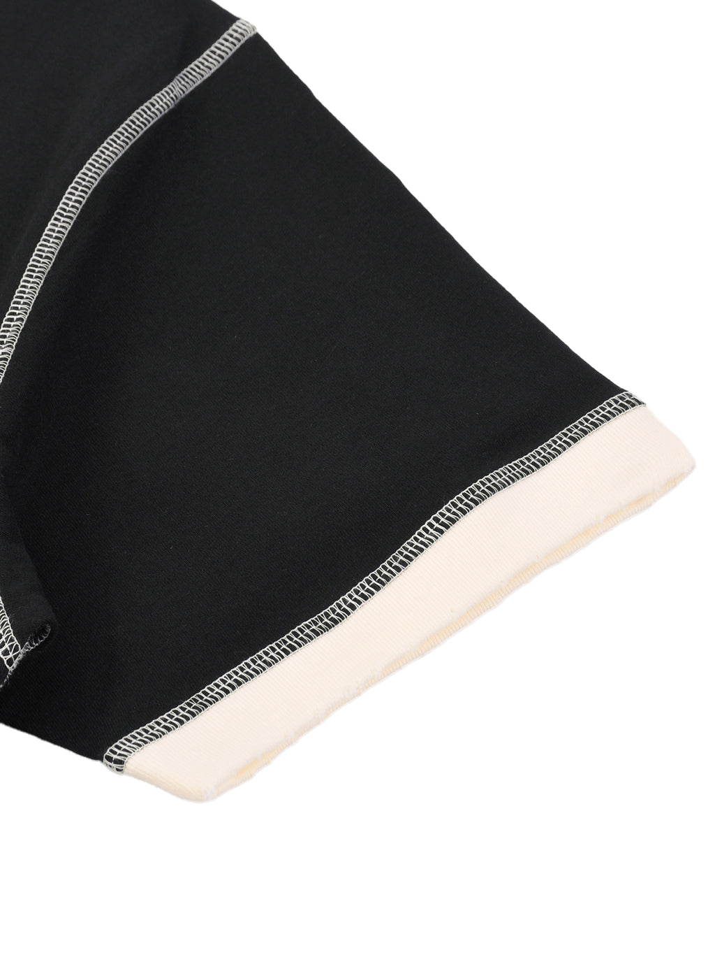 Tissui Blank Contrast-Stitched Cotton T-Shirt