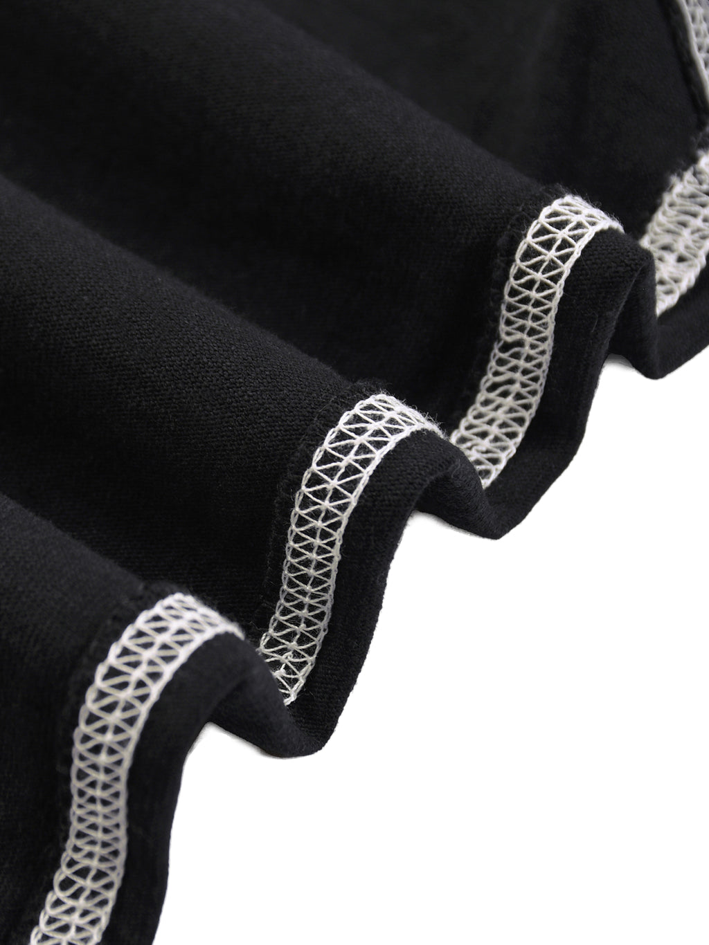 Tissui Blank Contrast-Stitched Cotton T-Shirt