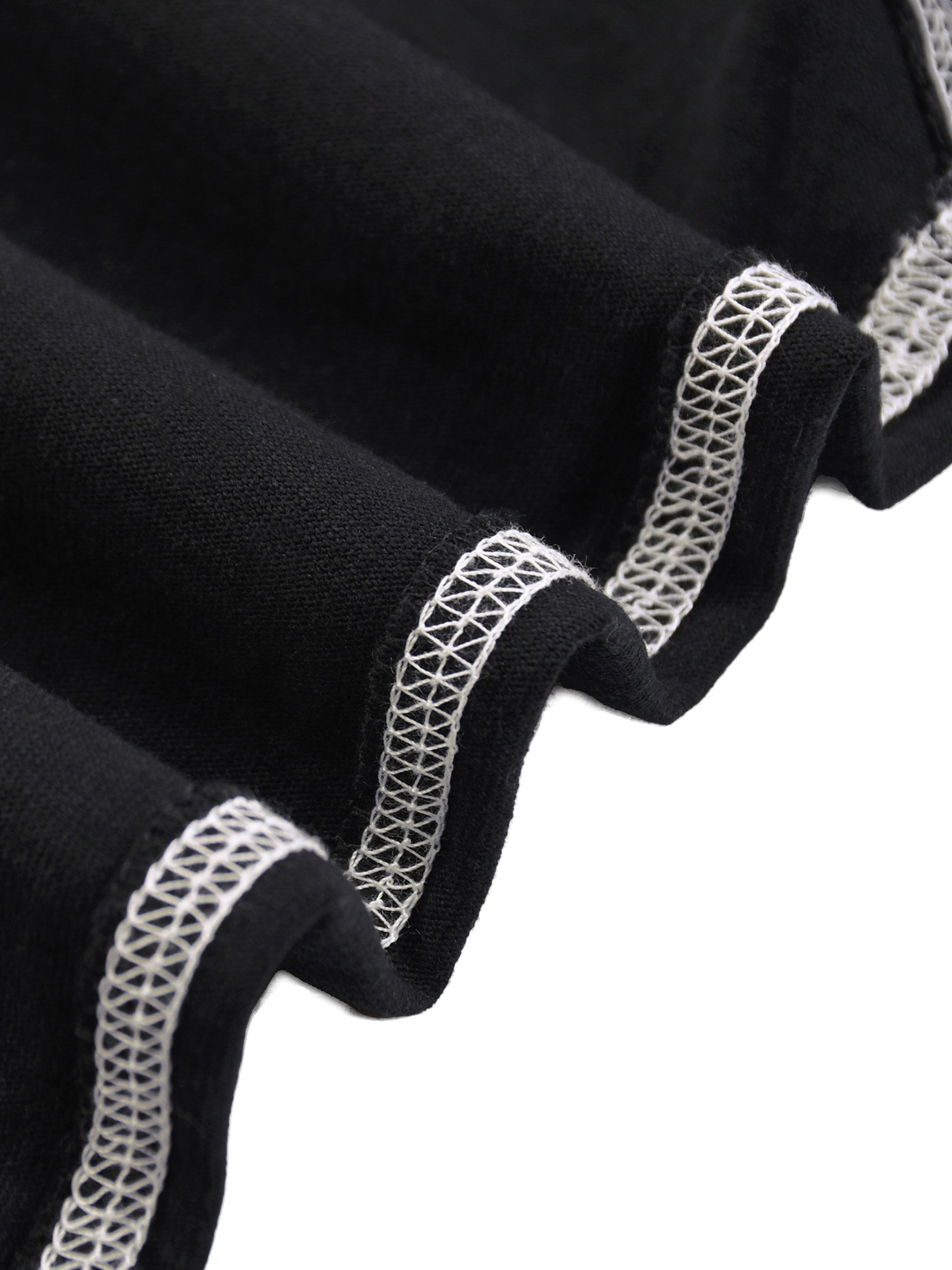 Tissui Blank Contrast-Stitched Cotton T-Shirt